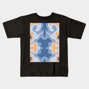 Abstract Liquify Pattern Background Kids T-Shirt